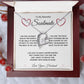 To My Beautiful Soulmate Forever Love Heart Necklace