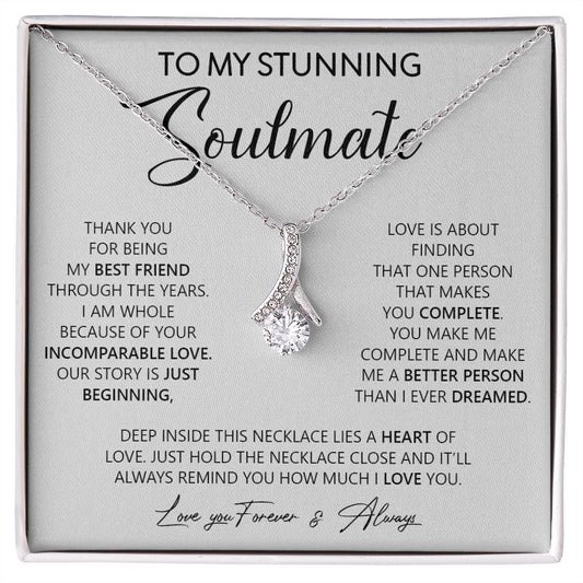 My Stunning Soulmate | Most caring - Alluring Beauty Necklace