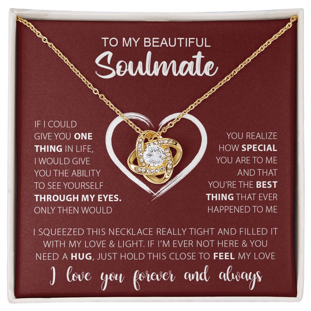 My Soulmate | Love & Light - Love Knot Necklace