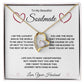 To My Beautiful Soulmate Forever Love Heart Necklace